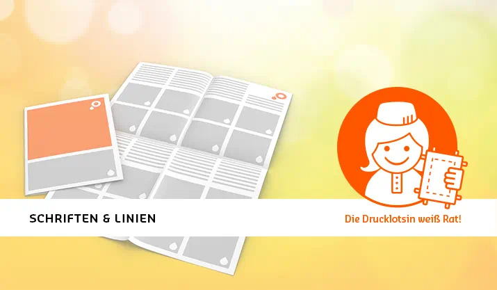 Schriften und Linien – Tipps für die Gestaltung Schriften und Linien – Tipps für die Gestaltung