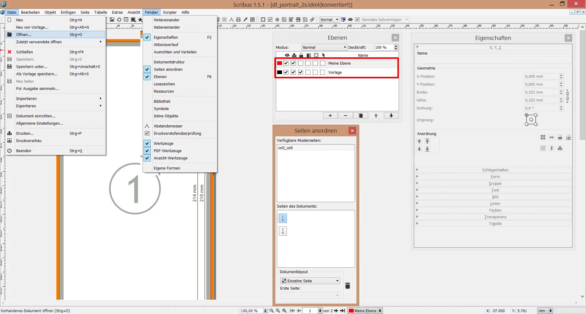 Scribus Tutorial 3 Scribus Tutorial 3