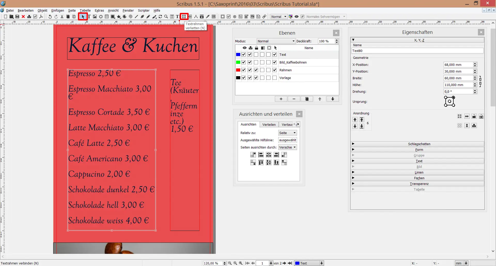 Scribus Tutorial 11 Scribus Tutorial 11