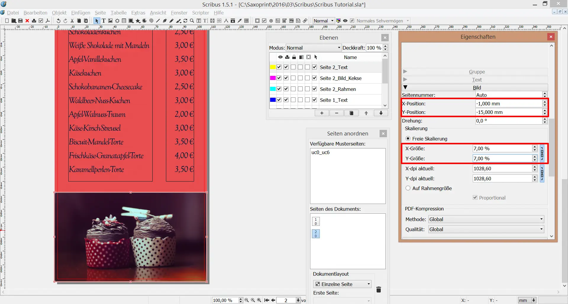 Scribus Tutorial 15 Scribus Tutorial 15
