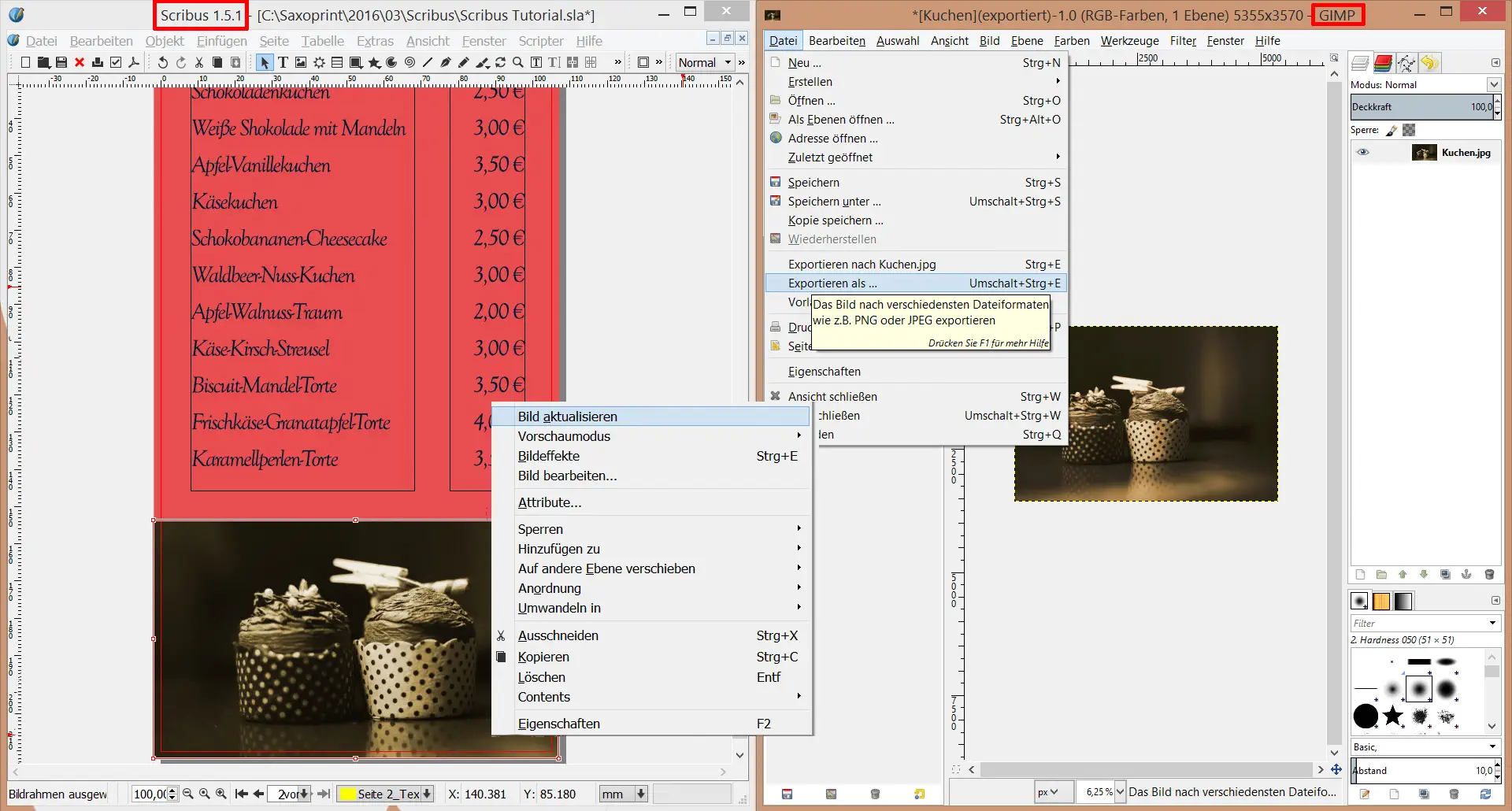 Scribus Tutorial 16 Scribus Tutorial 16