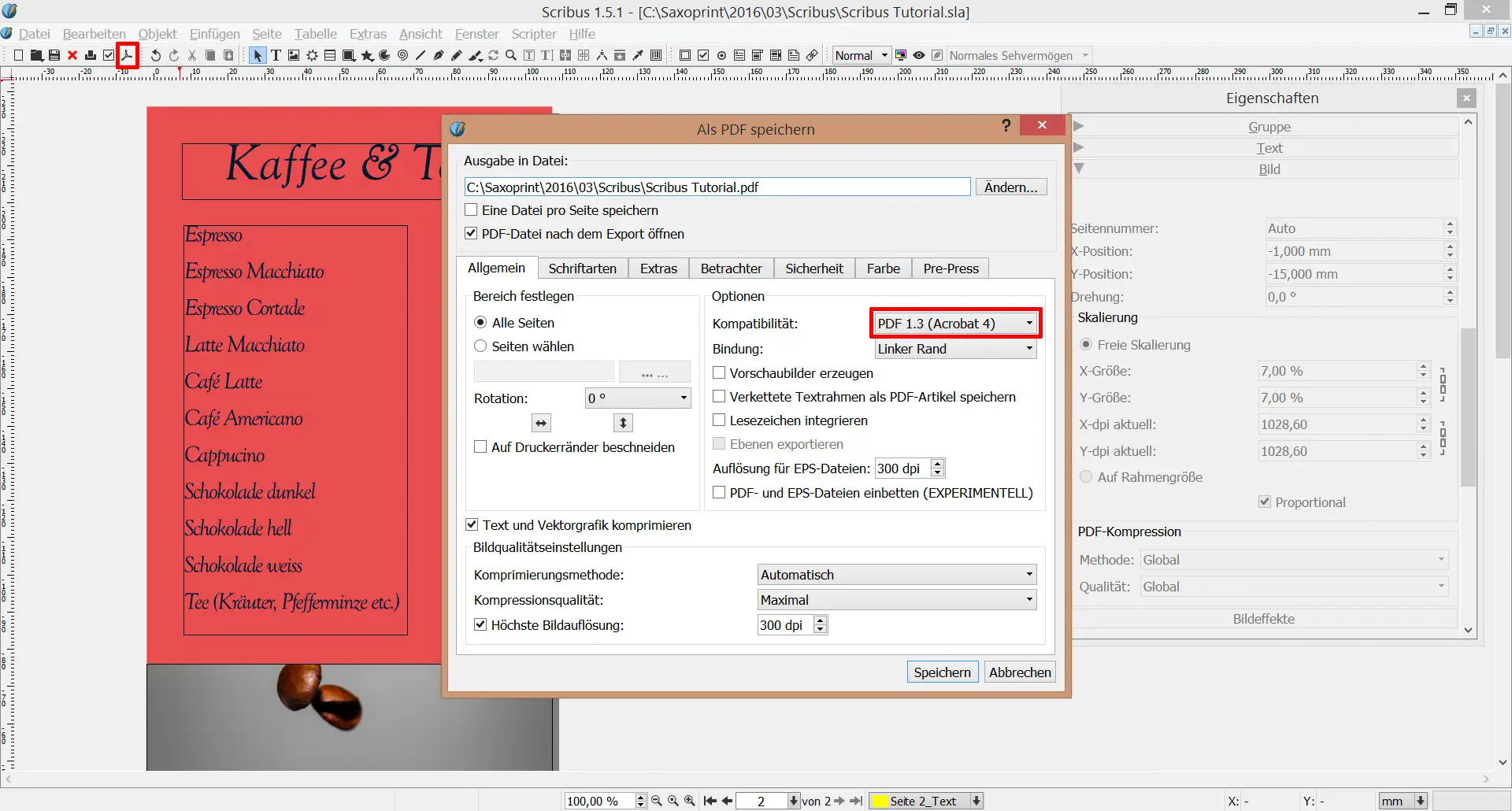 Scribus Tutorial 17 Scribus Tutorial 17