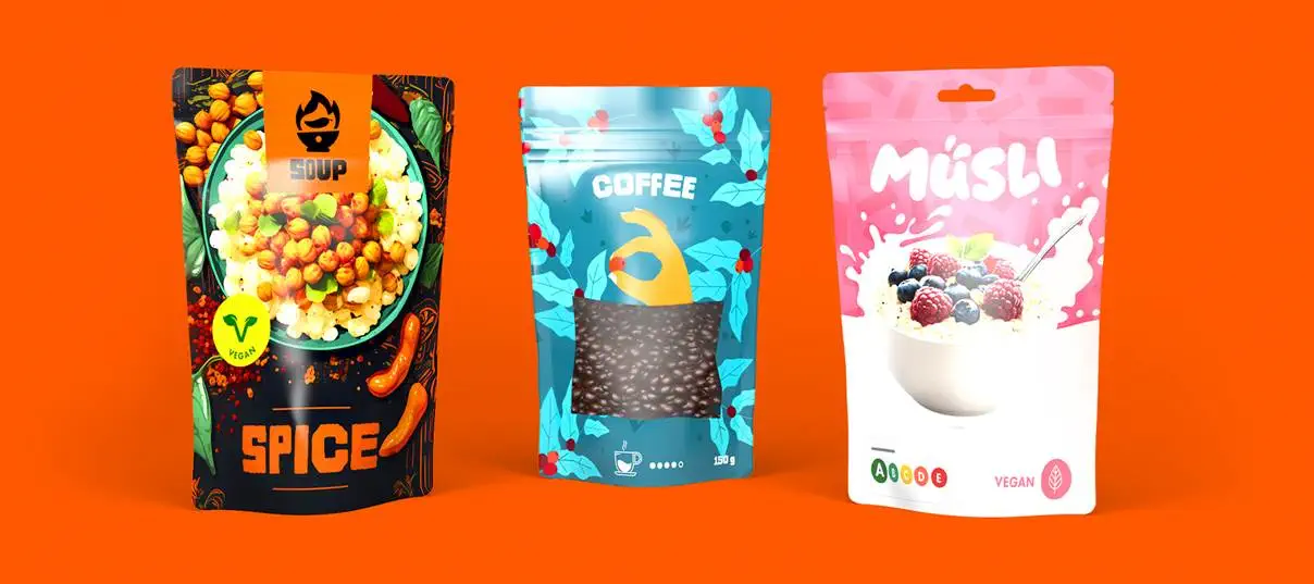 Neue Verpackung: Standbodenbeutel Neue Verpackung: Standbodenbeutel