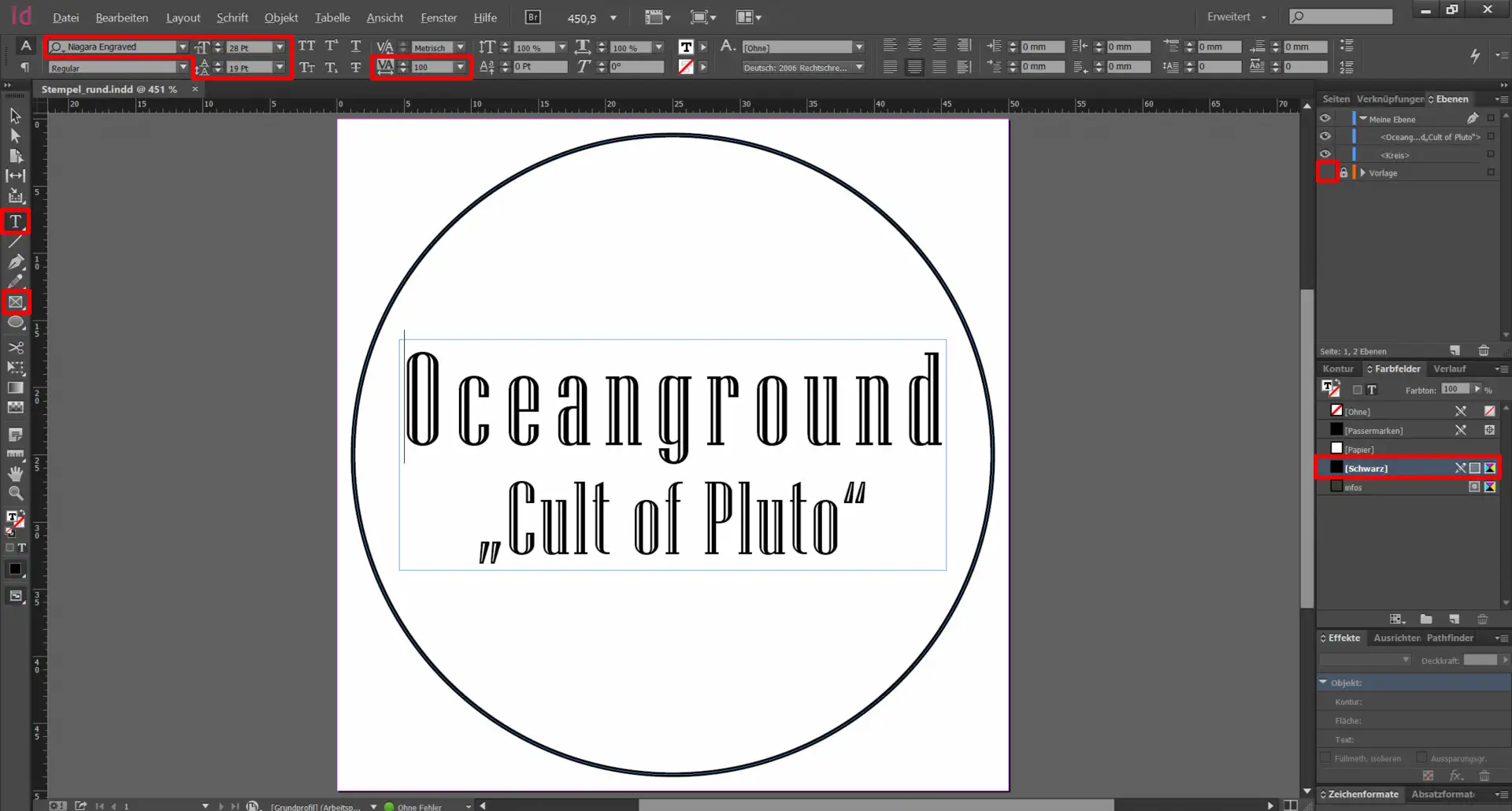 Stempel gestalten 04 Tutorial Stempel gestalten 4