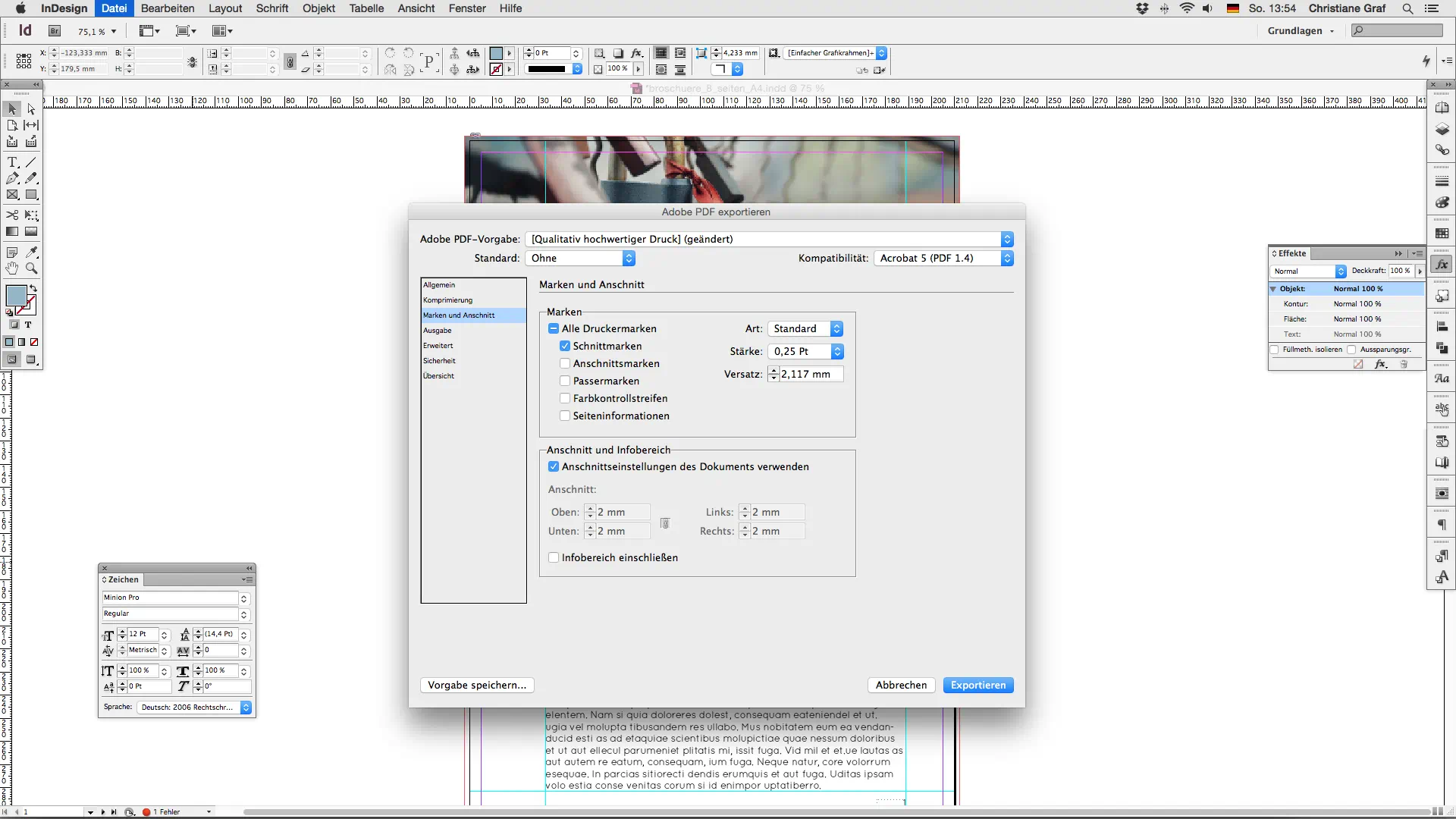 Step 7 Broschüre erstellen Ausgabe Reiter Marken Step 7 Broschüre erstellen Ausgabe Reiter Marken