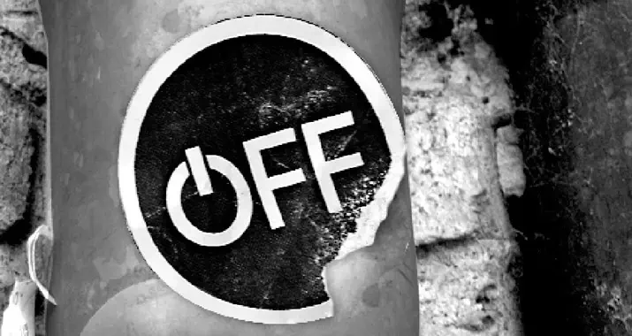 Sticker Design 02 Aufkleber design Idee \"OFF\"