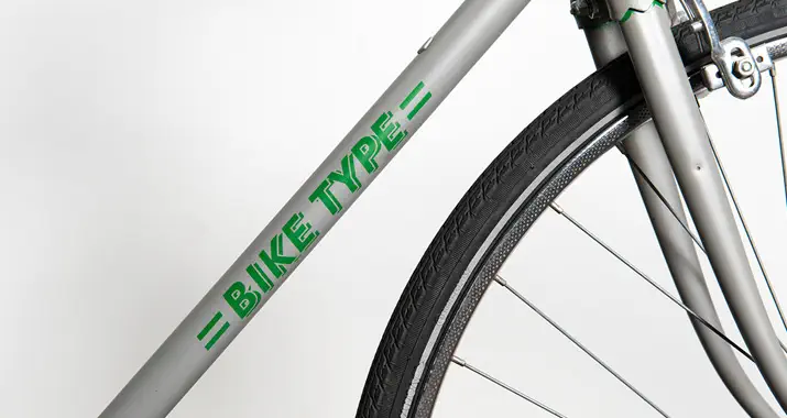Sticker Design 05 Aufkleber design Idee "Bike Type"
