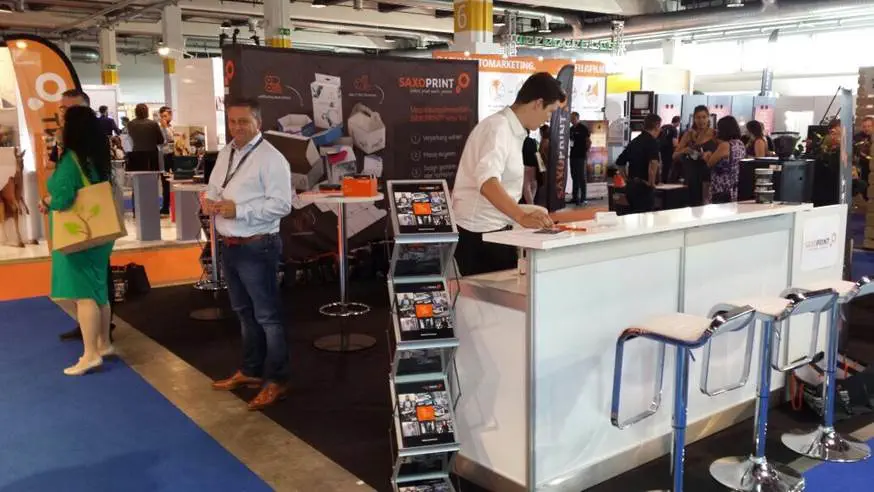 Suisse Emex SAXOPRINT Messeauftritt Suisse Emex SAXOPRINT Messeauftritt
