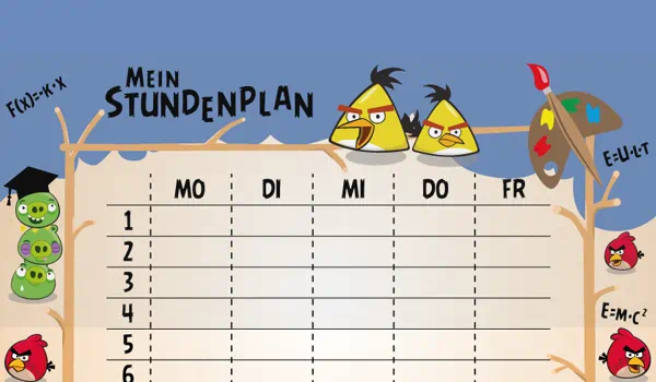 Tutorial: Für eure Abc-Schützen einen Stundenplan im Angry-Birds-Style erstellen Tutorial: Für eure Abc-Schützen einen Stundenplan im Angry-Birds-Style erstellen