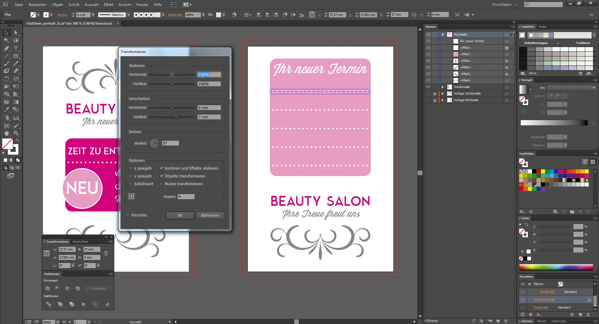 terminkarte erstellen tutorial step 17 terminkarte erstellen tutorial step 17