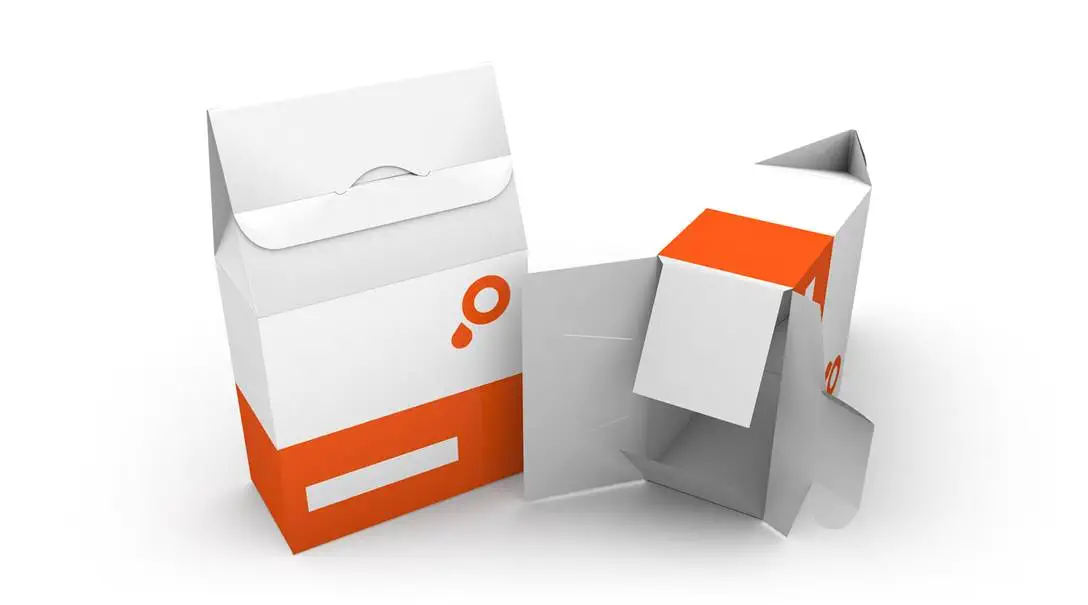 Artikel Tütenverpackung mit Steckboden