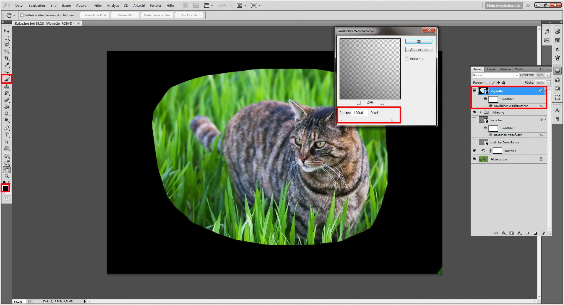 Tutorial Analog Photoshop 05 Mit einem Foto Effekt den Photoshop Analog Look nachempfinden (5)