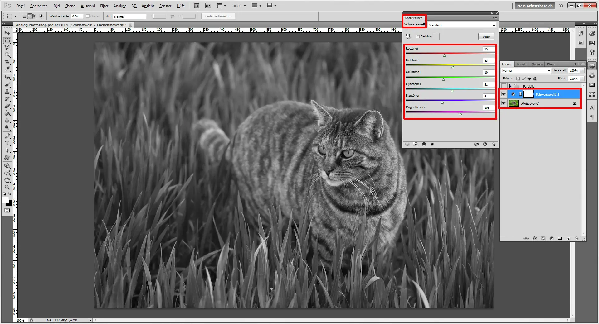 Tutorial Analog Photoshop 08 Mit einem Foto Effekt den Photoshop Analog Look nachempfinden (8)