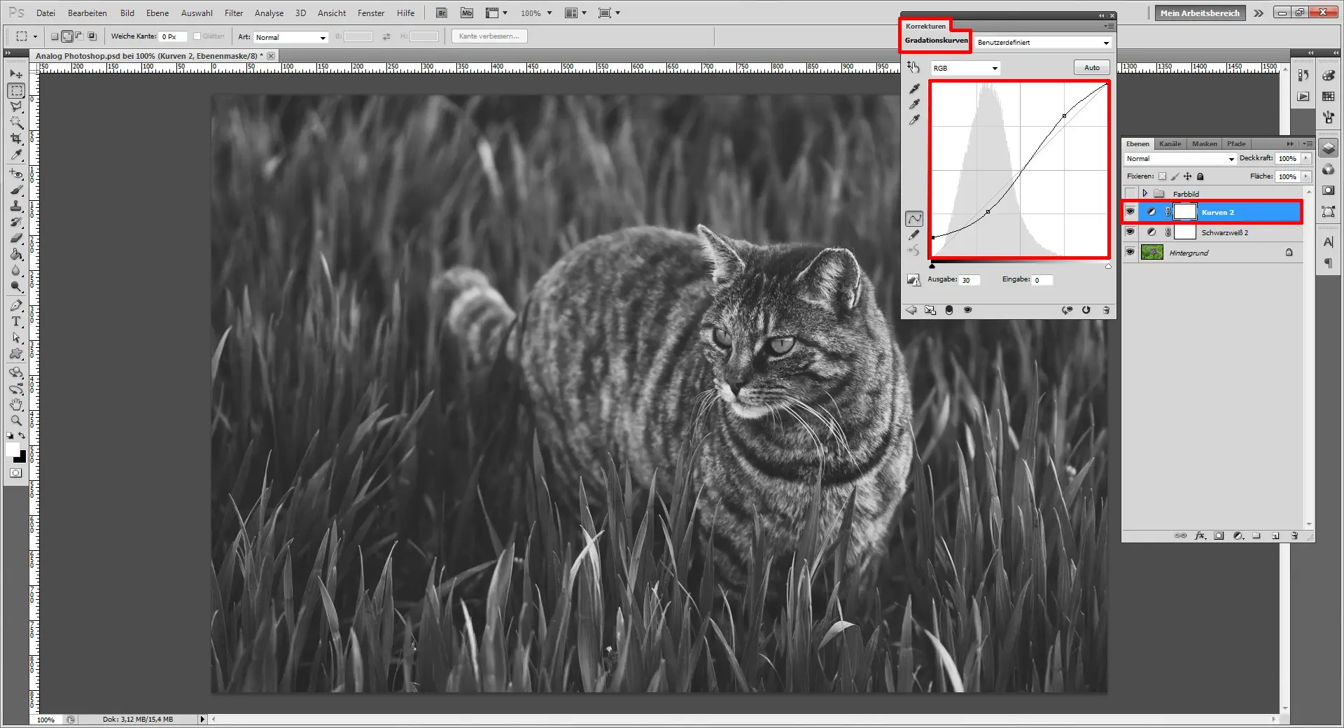 Tutorial Analog Photoshop 09 Mit einem Foto Effekt den Photoshop Analog Look nachempfinden (9)