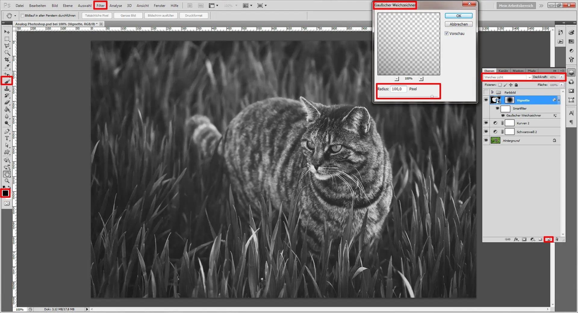 Tutorial Analog Photoshop 10 Mit einem Foto Effekt den Photoshop Analog Look nachempfinden (10)