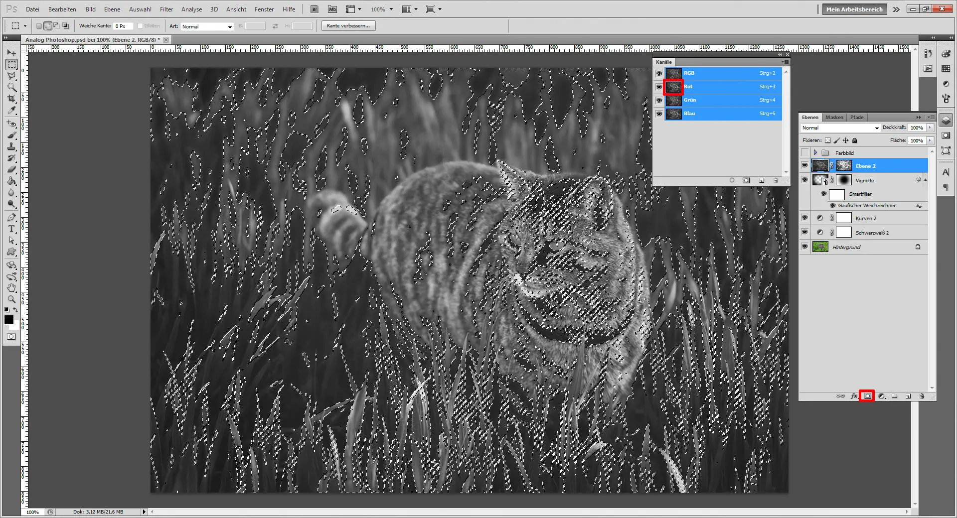 Tutorial Analog Photoshop 12 Mit einem Foto Effekt den Photoshop Analog Look nachempfinden (12)