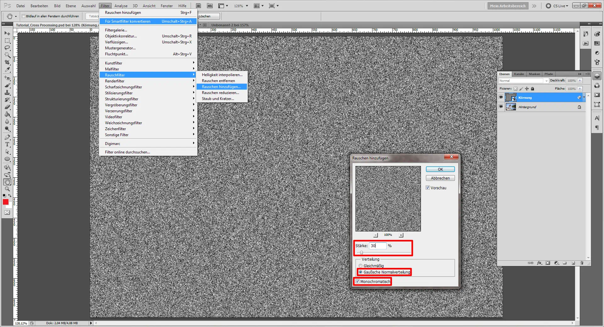 Tutorial Cross Processing 02 Tutorial Cross Processing (2)