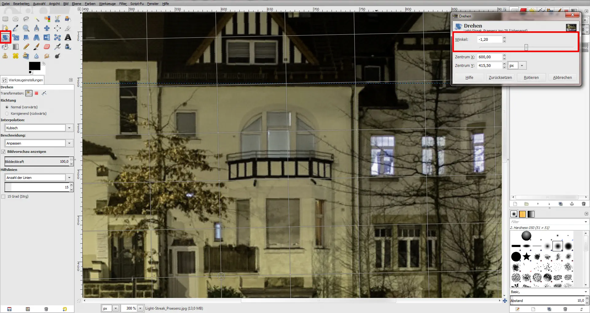 Tutorial GIMP Bildbearbeitung