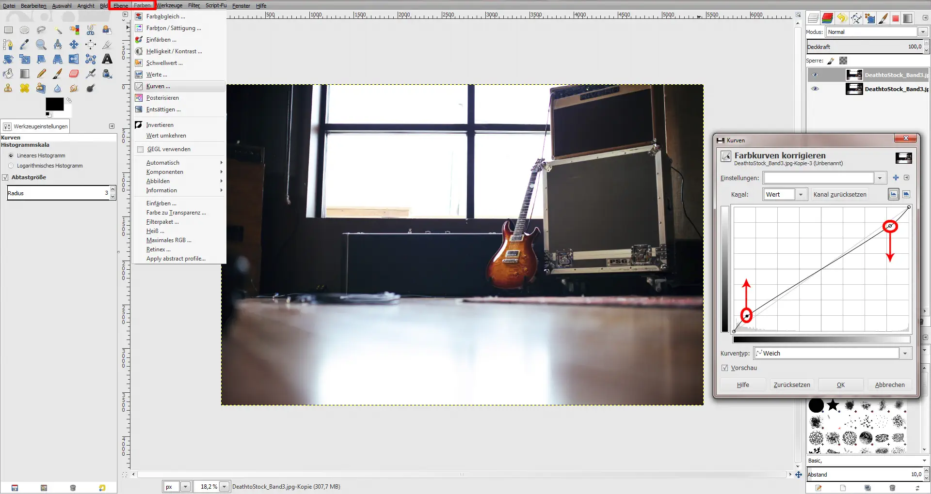 Tutorial GIMP Bildbearbeitung