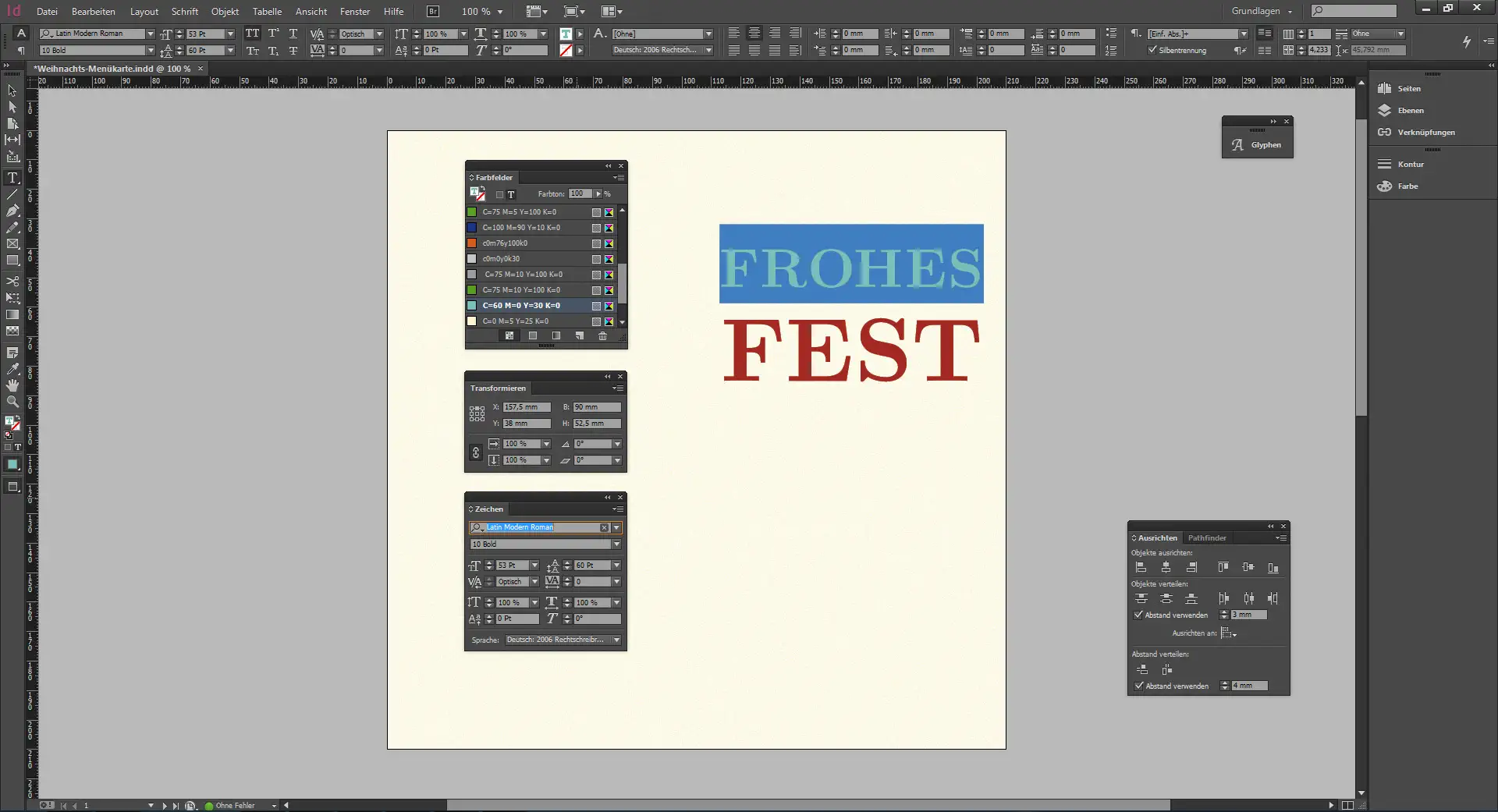 Tutorial Menuekarte Weihnachten Tutorial Menuekarte Weihnachten