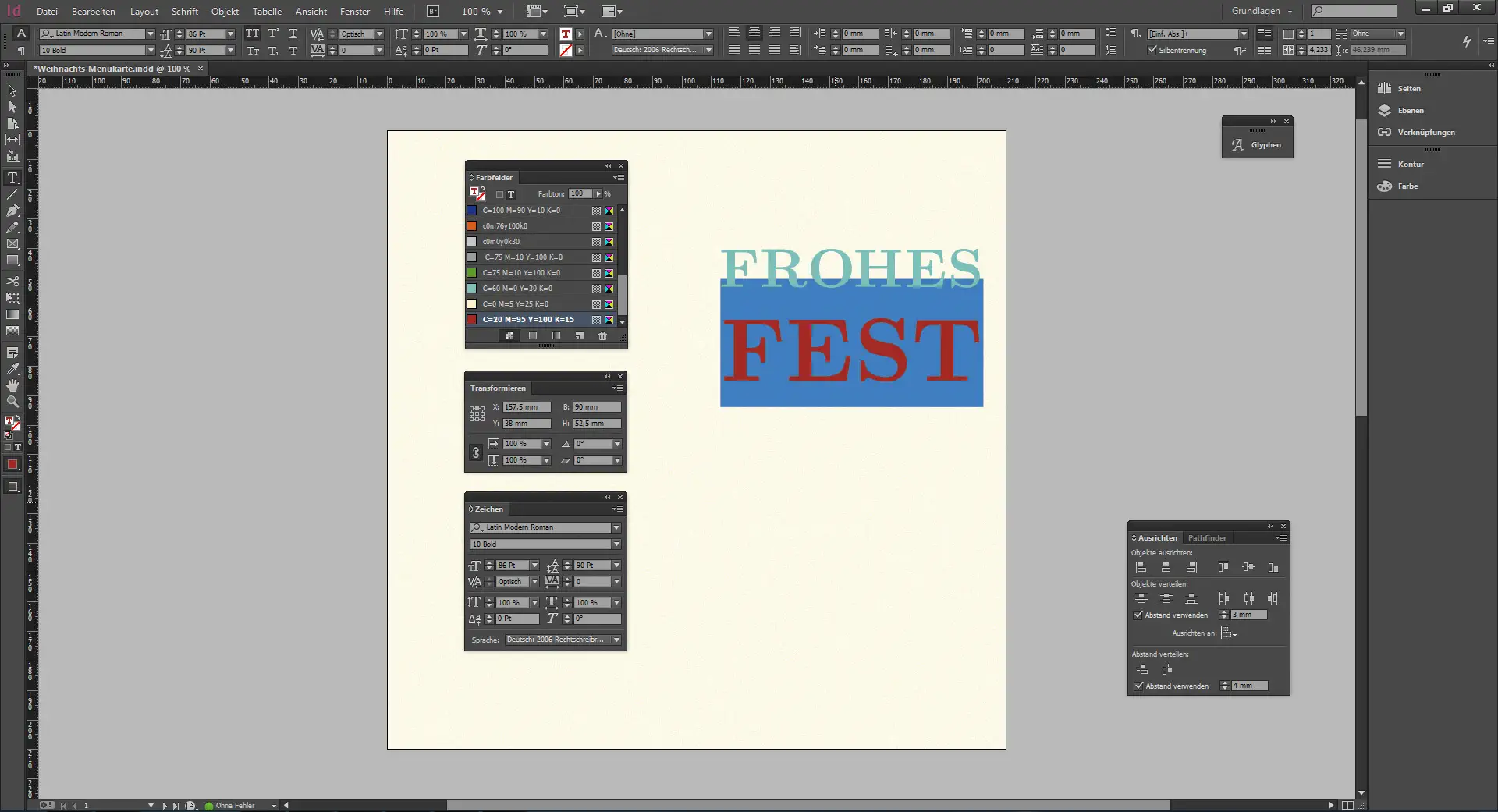 Tutorial Menuekarte Weihnachten Tutorial Menuekarte Weihnachten