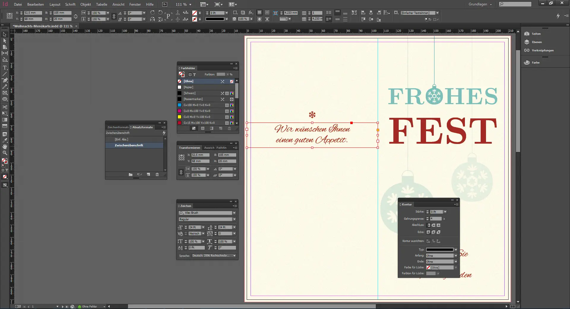 Tutorial Menuekarte Weihnachten Tutorial Menuekarte Weihnachten