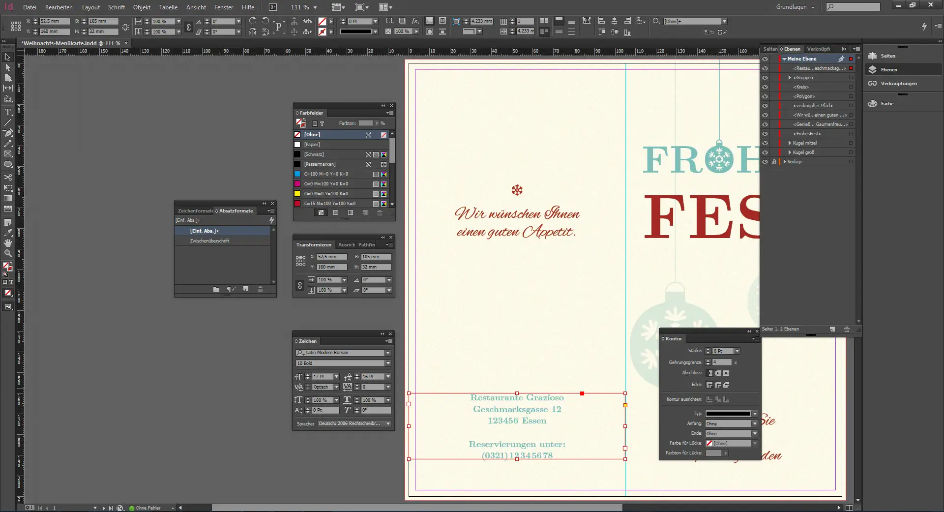 Tutorial Menuekarte Weihnachten Tutorial Menuekarte Weihnachten