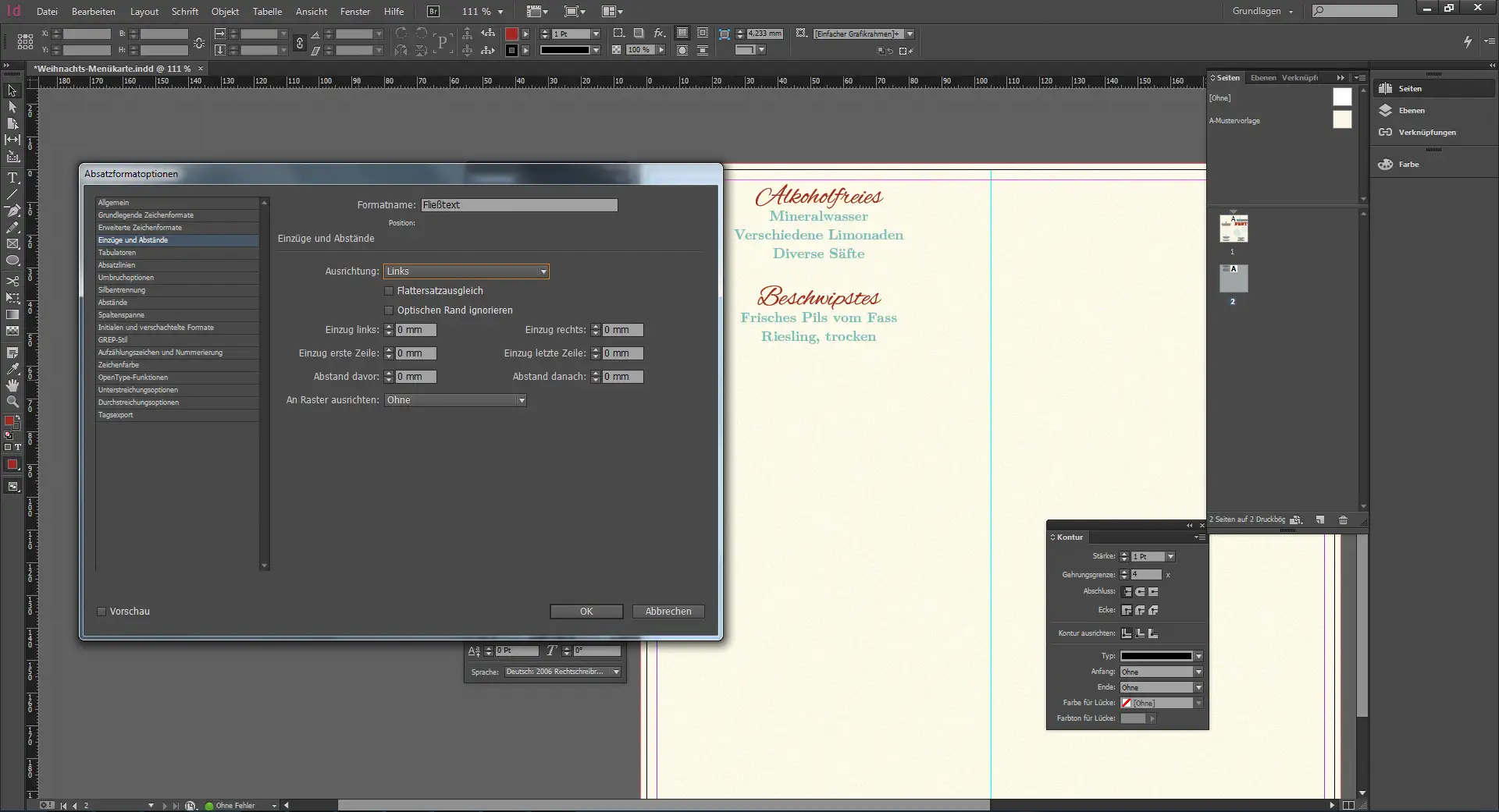 Tutorial Menuekarte Weihnachten Tutorial Menuekarte Weihnachten