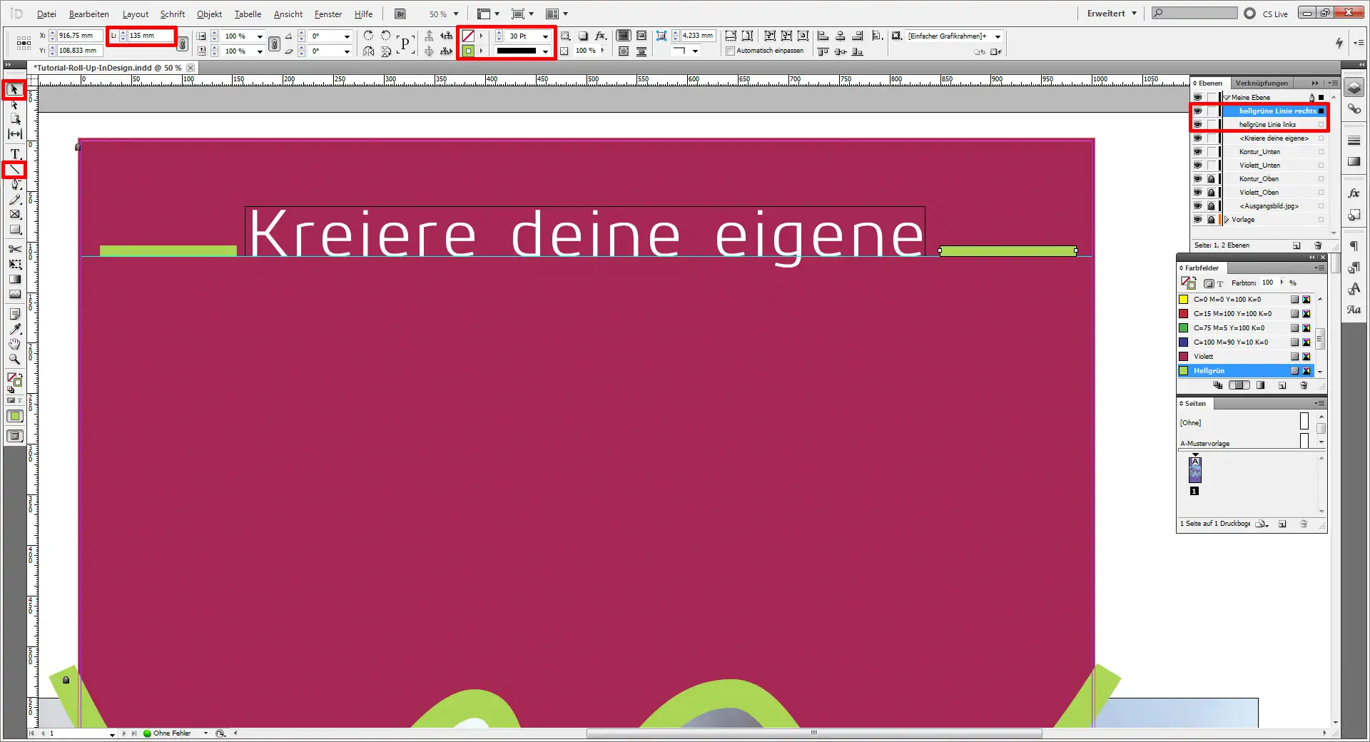 Tutorial Roll Up InDesign Tutorial Roll Up InDesign