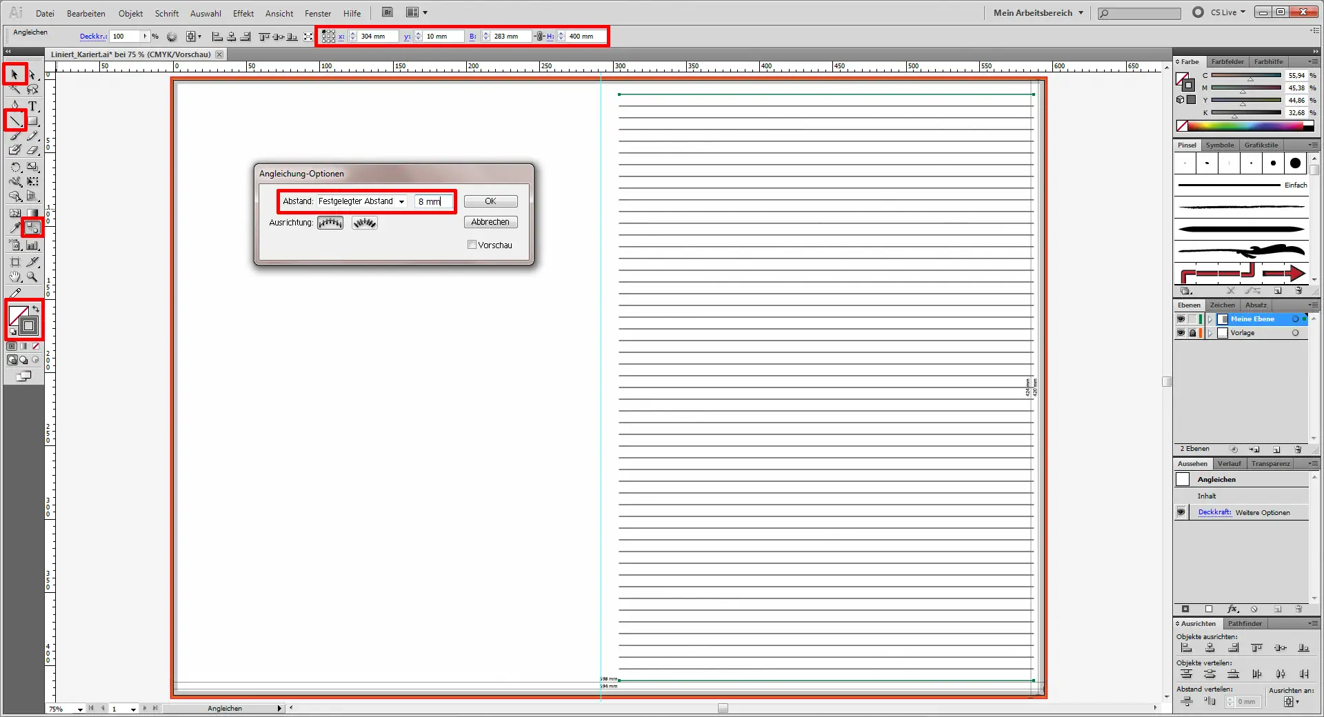 Tutorial Schreibtischunterlage gestalten
