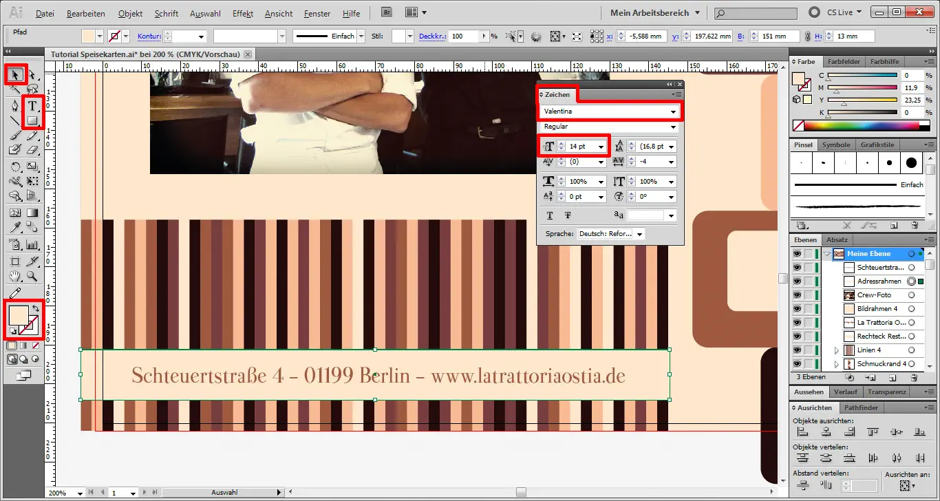 Tutorial Speisekarten Tutorial Speisekarten