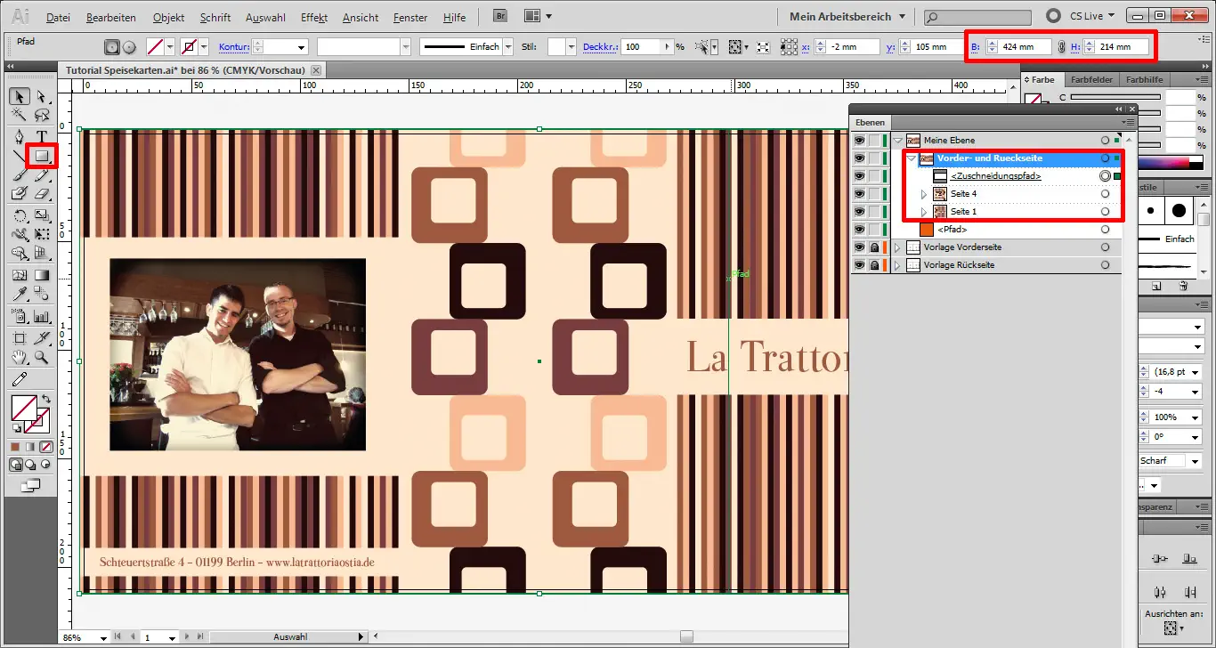 Tutorial Speisekarten Tutorial Speisekarten