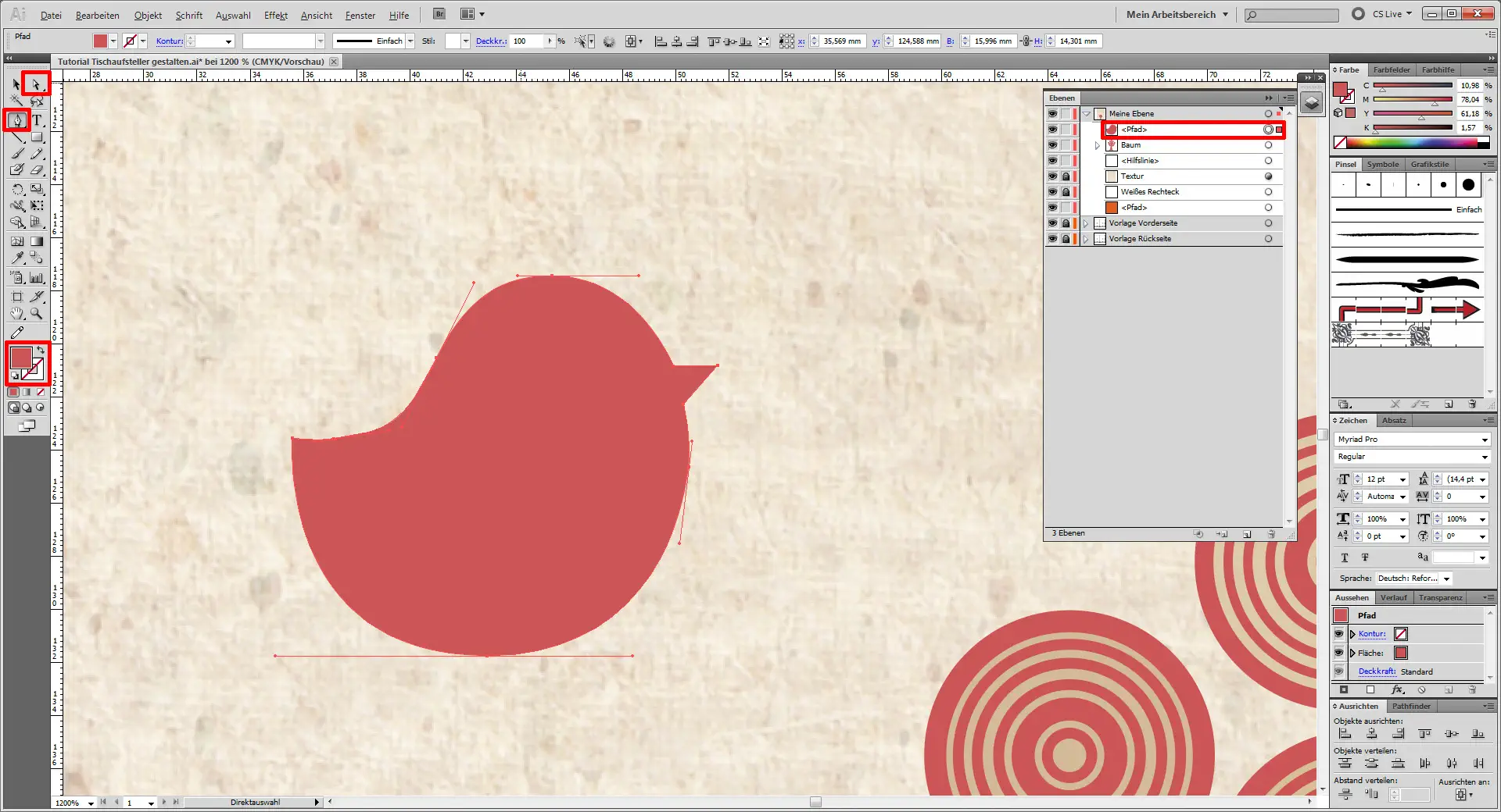 Tutorial Tischaufsteller gestalten 6