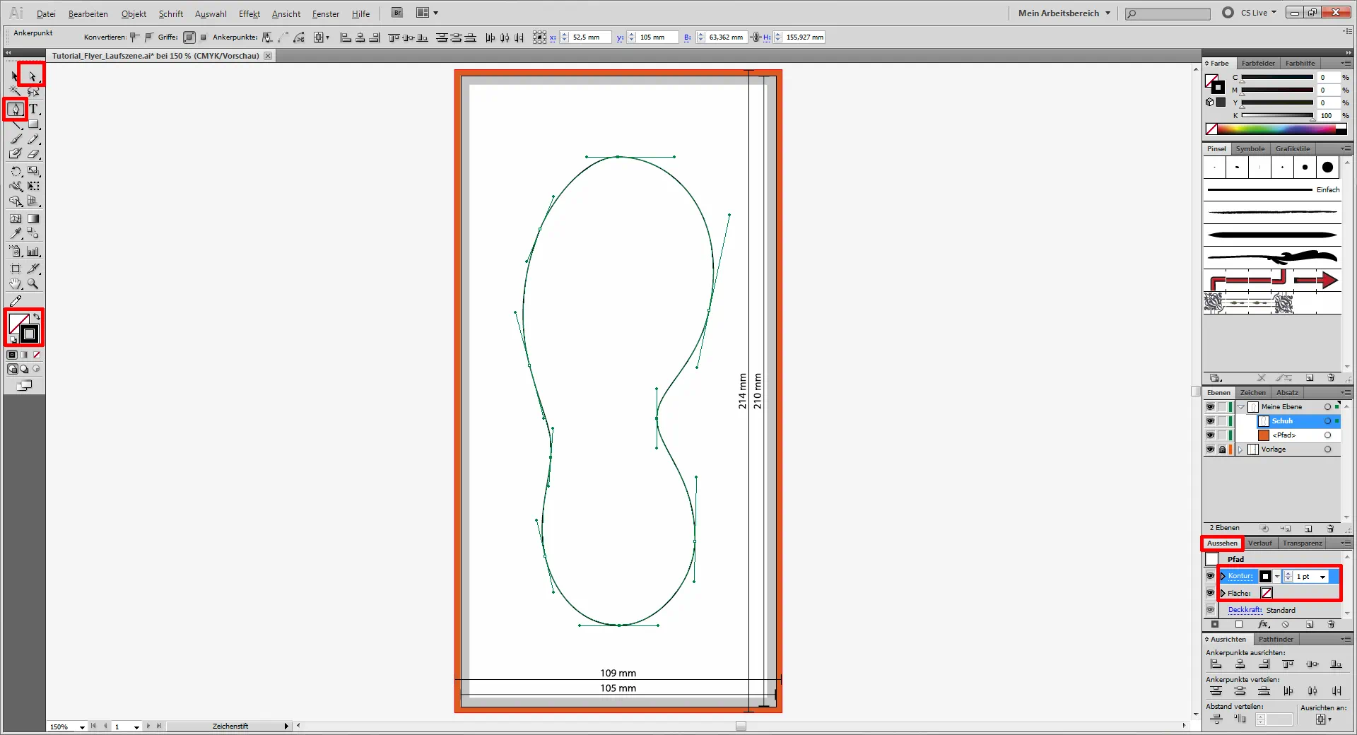 Tutorial Flyer Lauftreff gestalten 02 Tutorial Flyer Lauftreff gestalten (2)