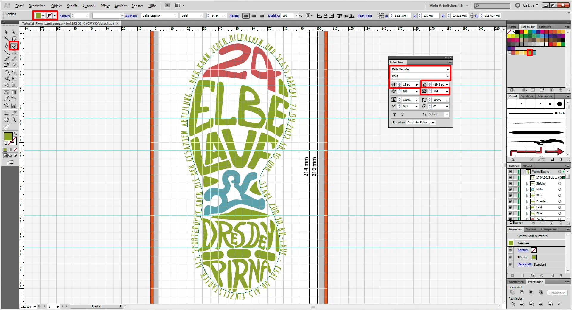 Tutorial Flyer Lauftreff gestalten 09 Tutorial Flyer Lauftreff gestalten (9)