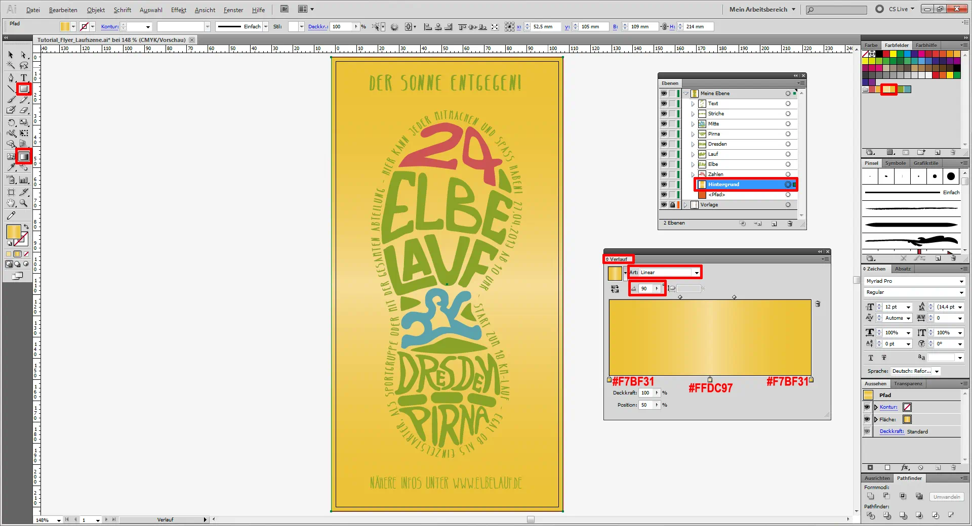 Tutorial Flyer Lauftreff gestalten 11 Tutorial Flyer Lauftreff gestalten (11)