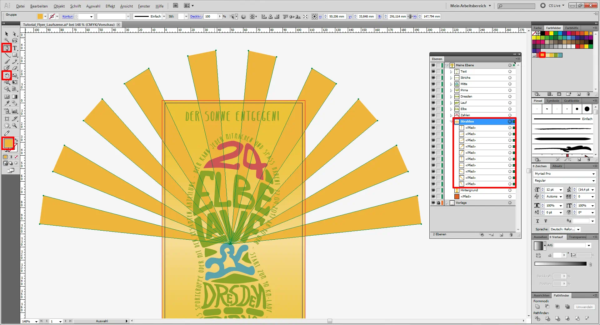Tutorial Flyer Lauftreff gestalten 12 Tutorial Flyer Lauftreff gestalten (12)