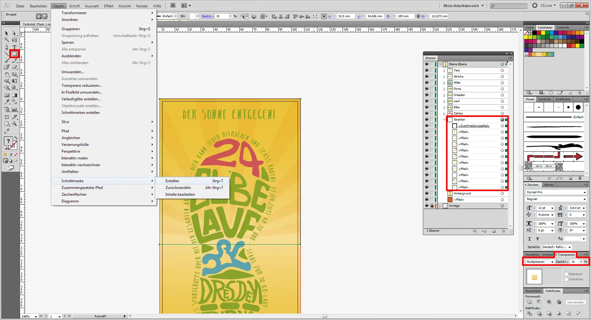 Tutorial Flyer Lauftreff gestalten 13 Tutorial Flyer Lauftreff gestalten (13)