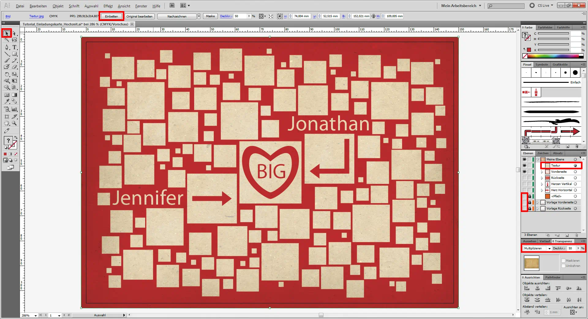 Tutorial Hochzeitskarten selbst gestalten 27