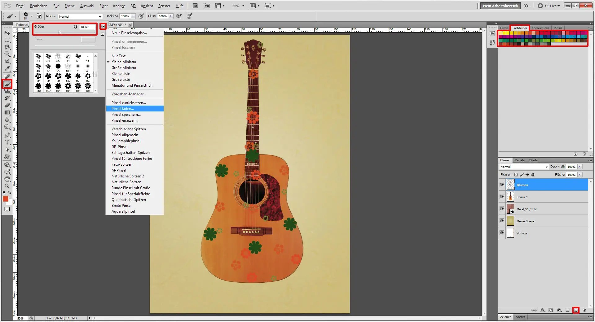 Tutorial Konzert Flyer Photoshop 04