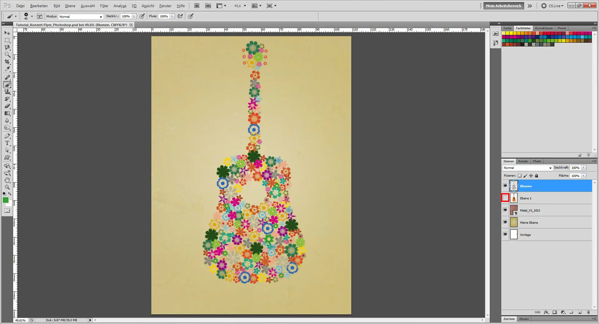 Tutorial Konzert Flyer Photoshop 05