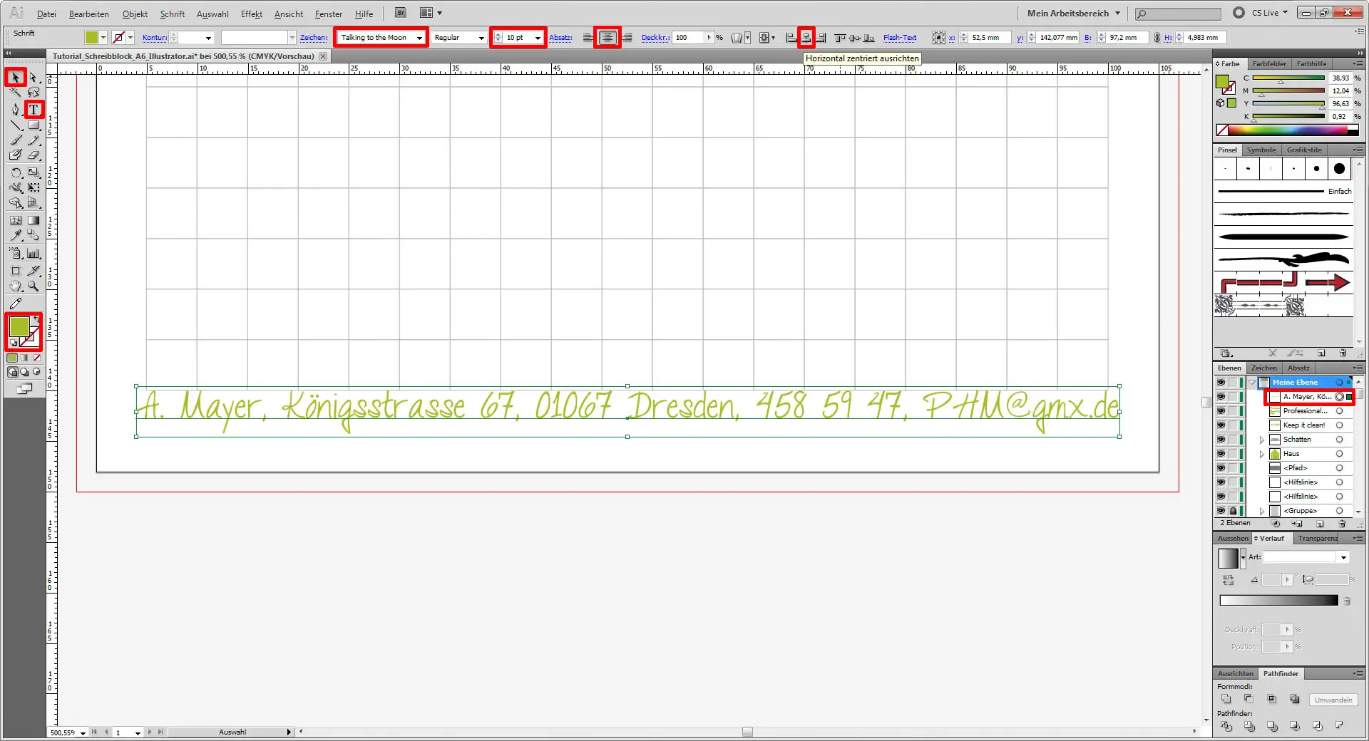 Tutorial Schreibblock selbst gestalten 13