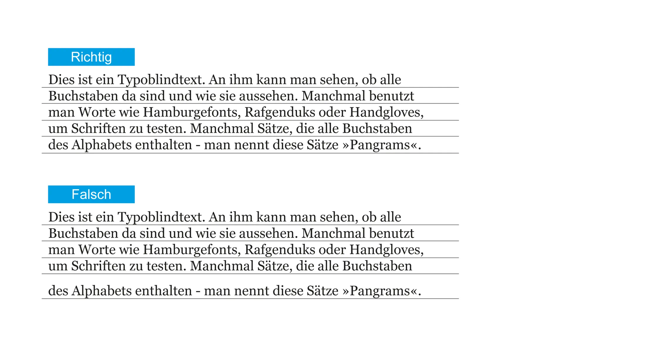 Typografie Tipps 4 Vertikale Ausrichtung Typografie Tipps 4 Vertikale Ausrichtung