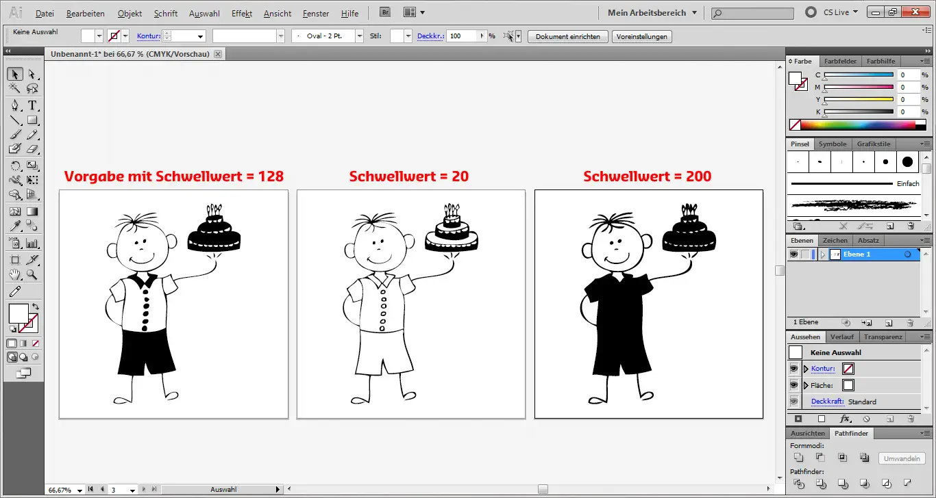 Vektorgrafik erstellen 03 Tutorial: In Illustrator eine Vektorgrafik erstellen (3)