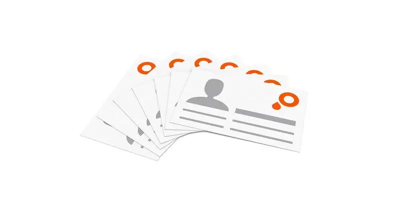 500 Visitenkarten Postkartenkarton