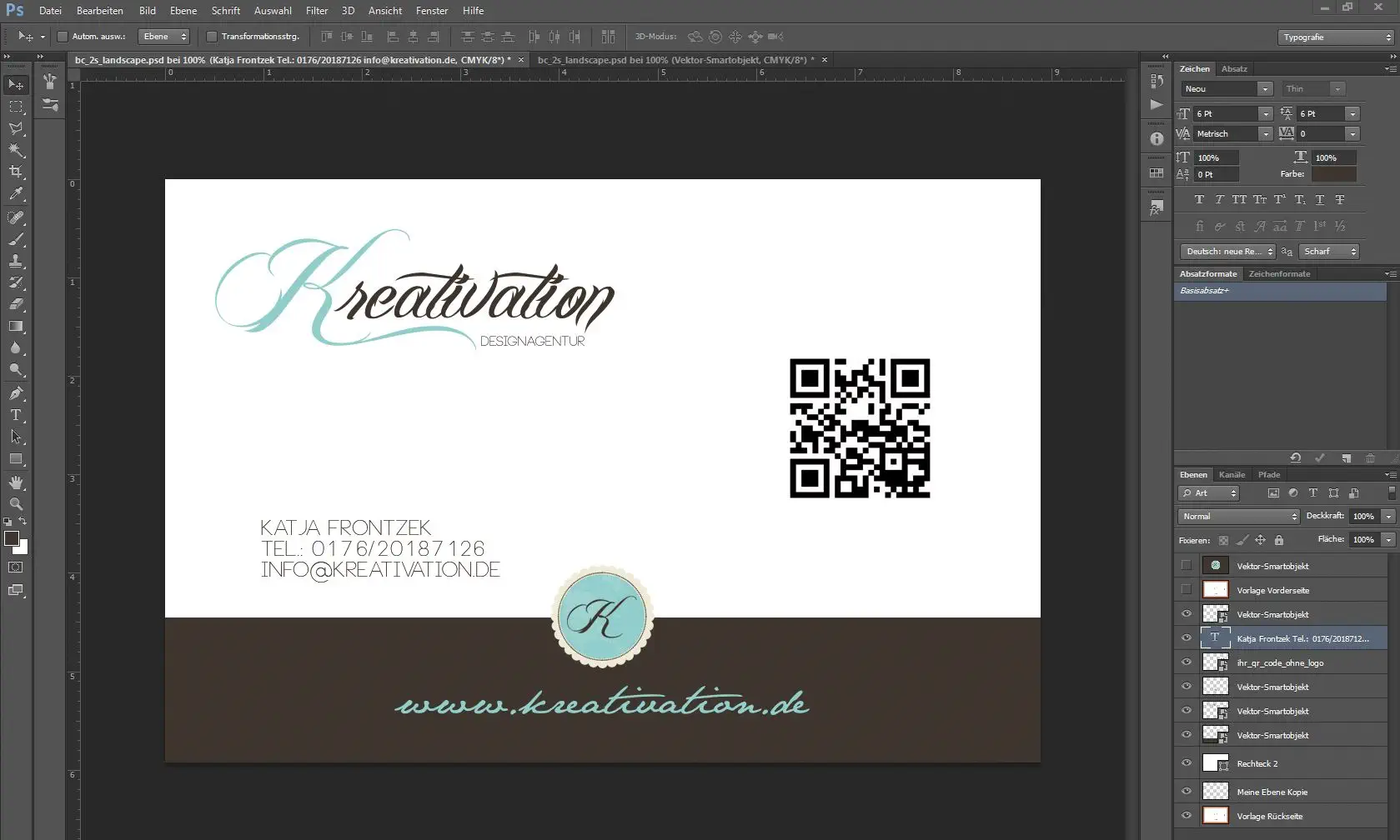 Visitenkarten gestalten8