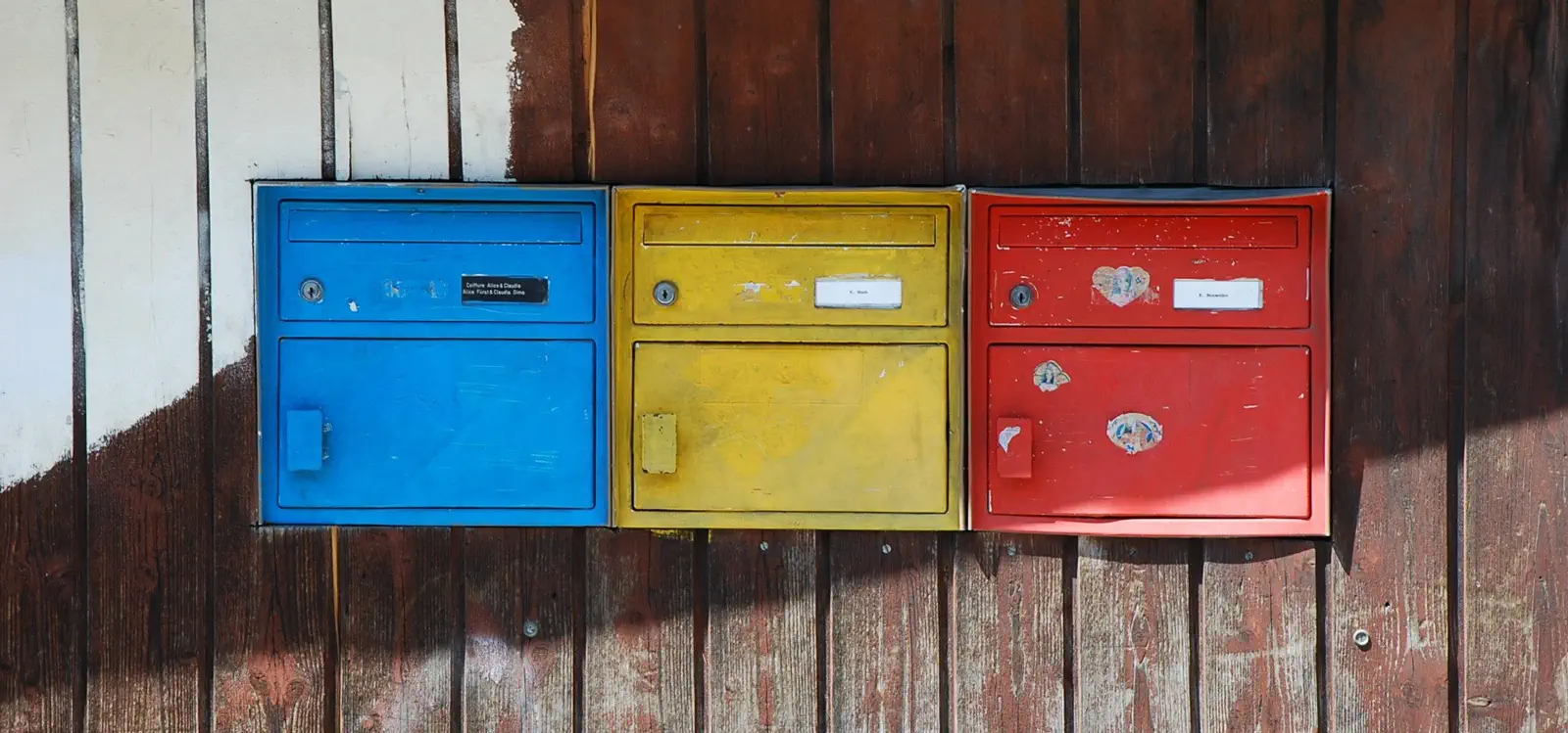 Wahlwerbung Briefkasten