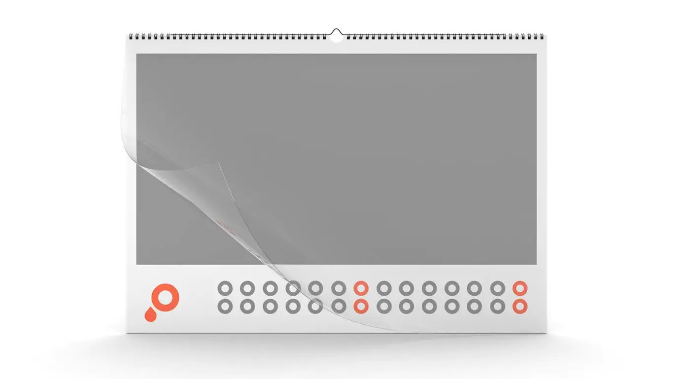 Veredelungsmöglichkeiten für Ihren Gastro-Kalender wählen