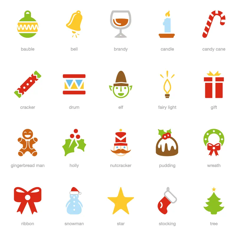 Weihnachten X Mas Icons Grafiken (2)Weihnachten X Mas Icons Grafiken (3)