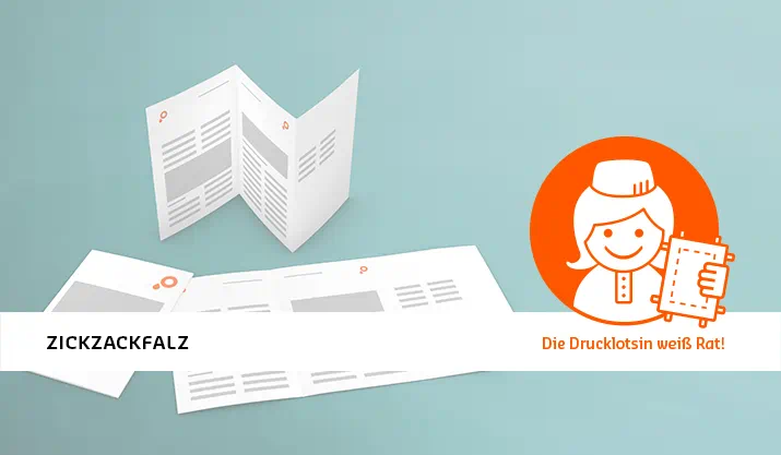 Zickzackfalz: Wissenswertes für die Flyer-Gestaltung